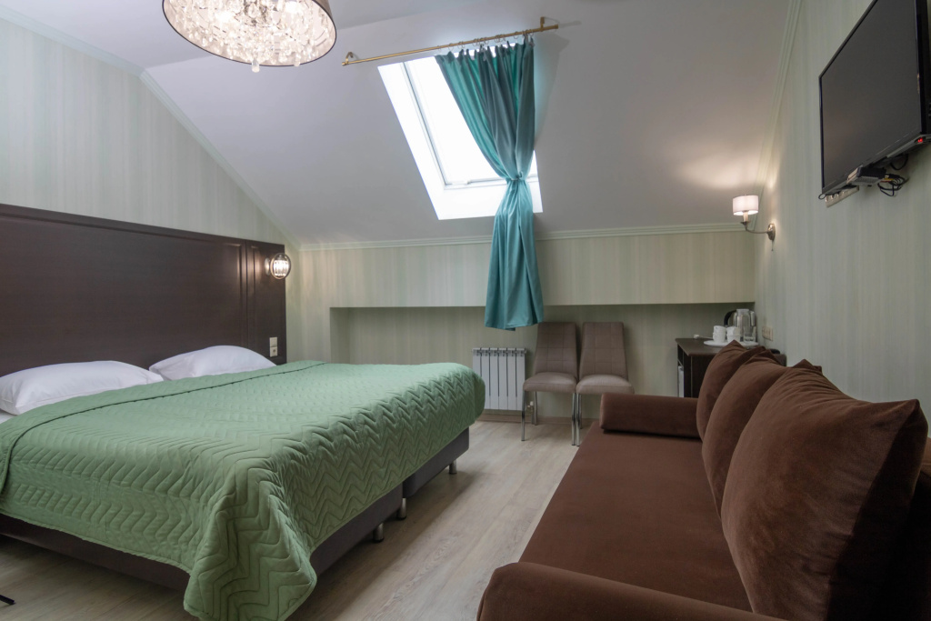 Sweet Yort Hotel Room Type - Comfort Double Family Attic room twin beds