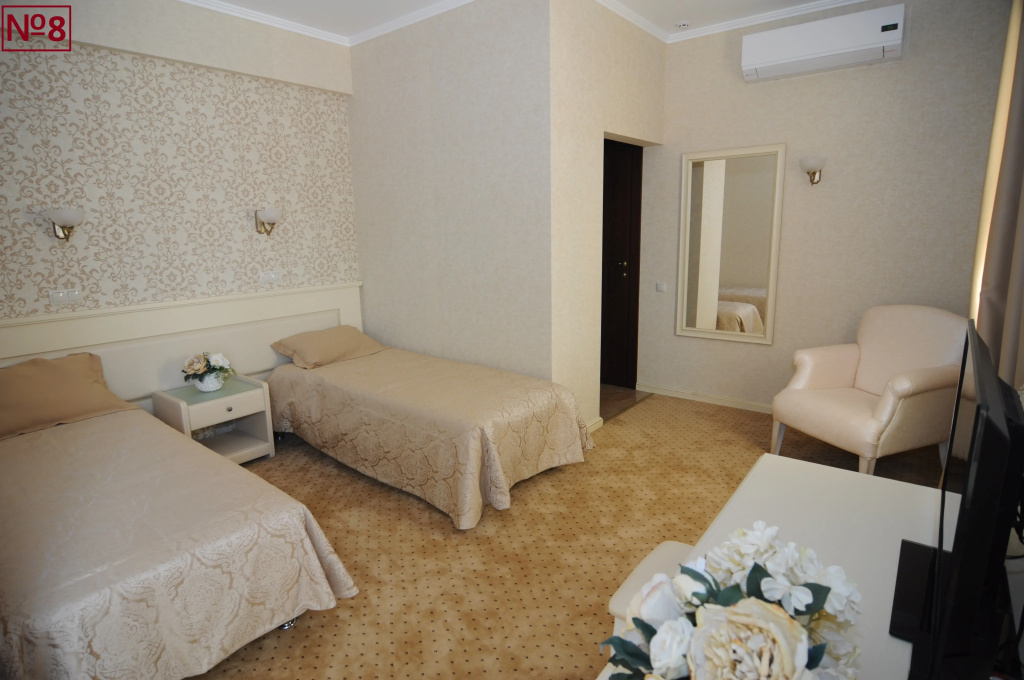 Sudar' Hotel Room Type - Standard Double room twin beds