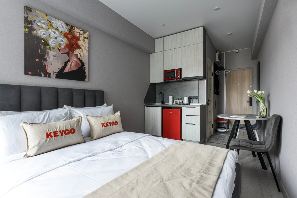 Апартаменты KeyGo 1029 рядом с метро Электрозаводская — фото 1