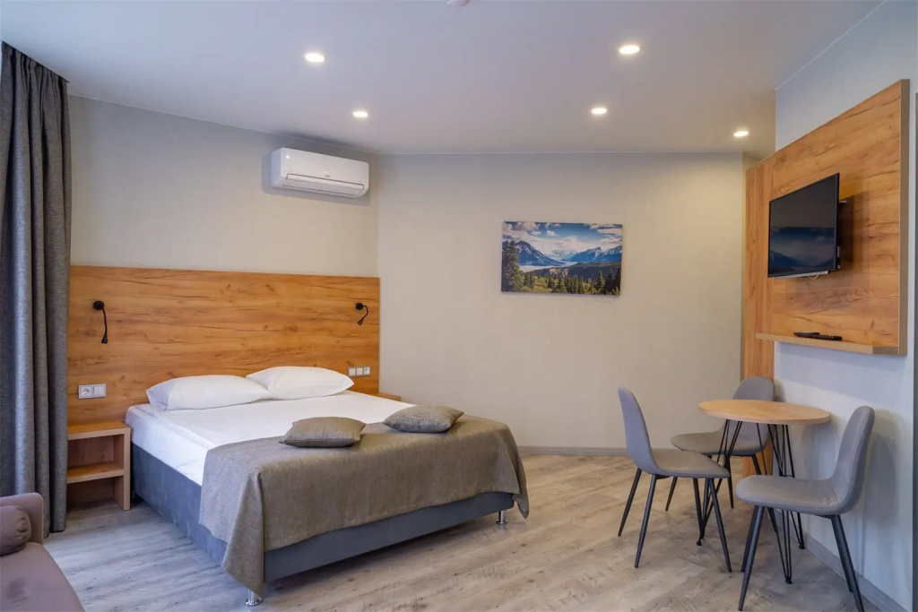 Atmosfera Park Hotel Room Type - Double Studio full double bed