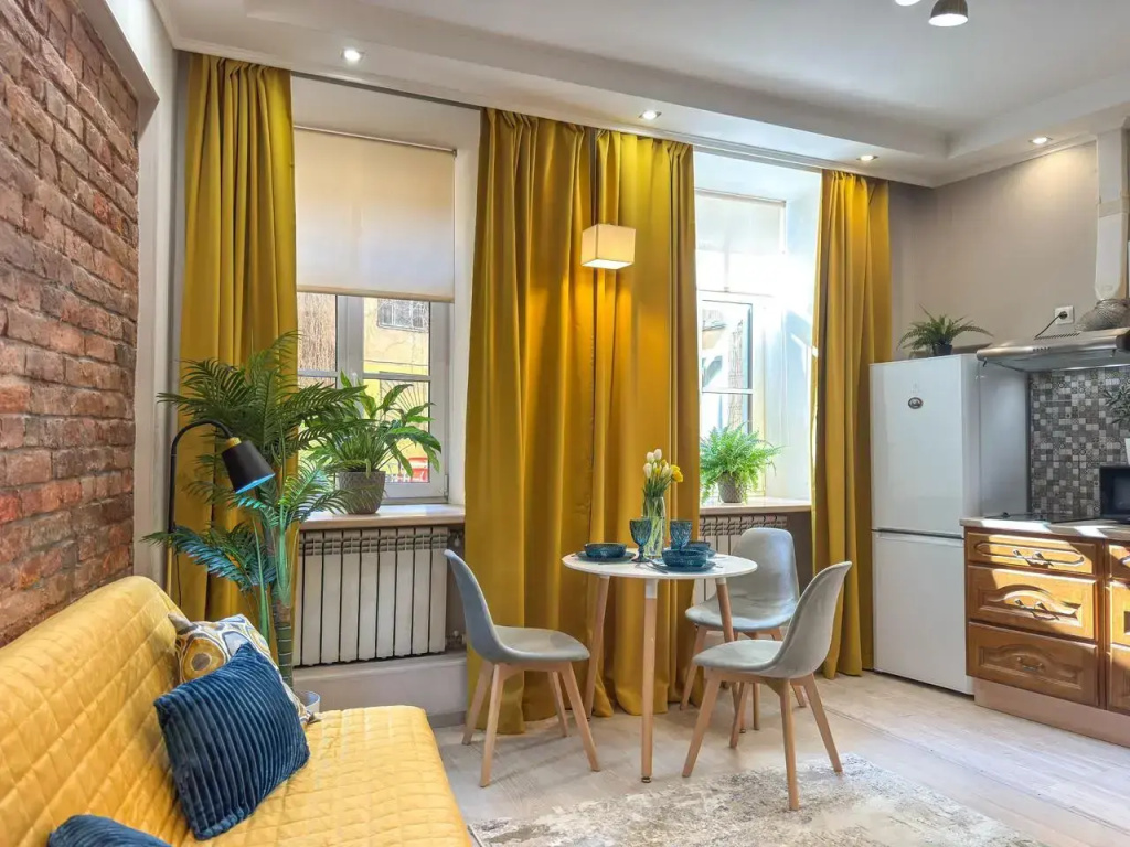 Отель Апартаменты Cтудия 30 м² в Санкт-Петербурге