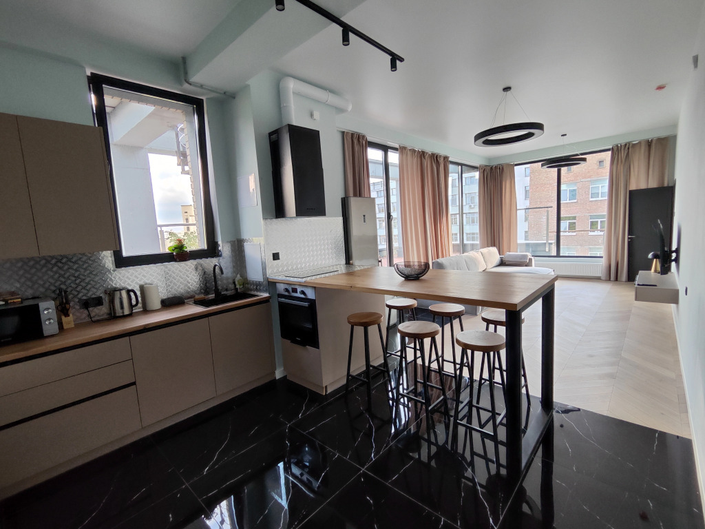 Апартаменты Superior с 3 комнатами с балконом в Апарт-отель Residence Graphite