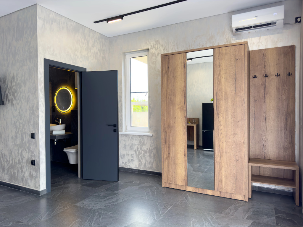 Люкс Апарт с террасой Коттедж с 2 комнатами в Eco Life