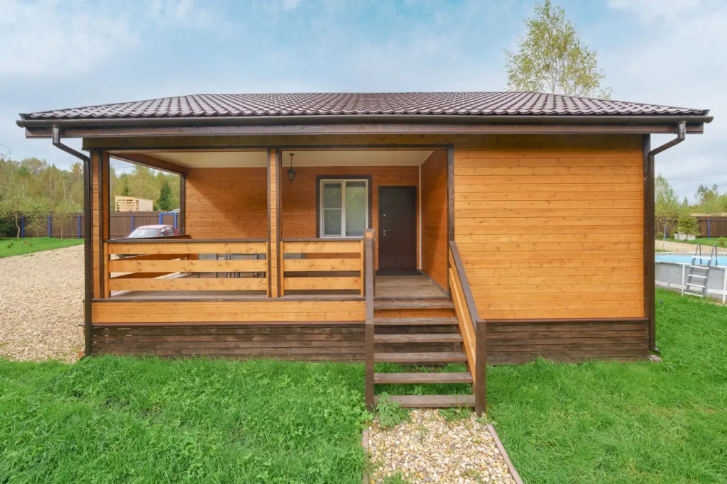 Частный Дом у Реки с Баней - фото 4