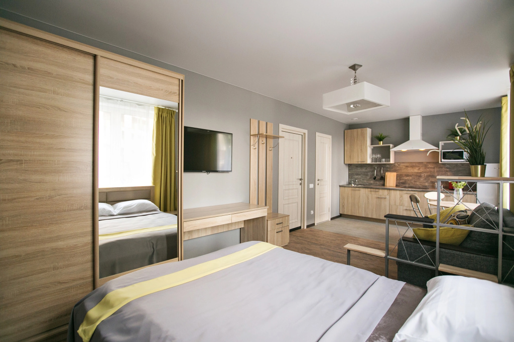 Квартира New Horizon Ovechkin Apartments Honey — безупречная локация в Центре — фото