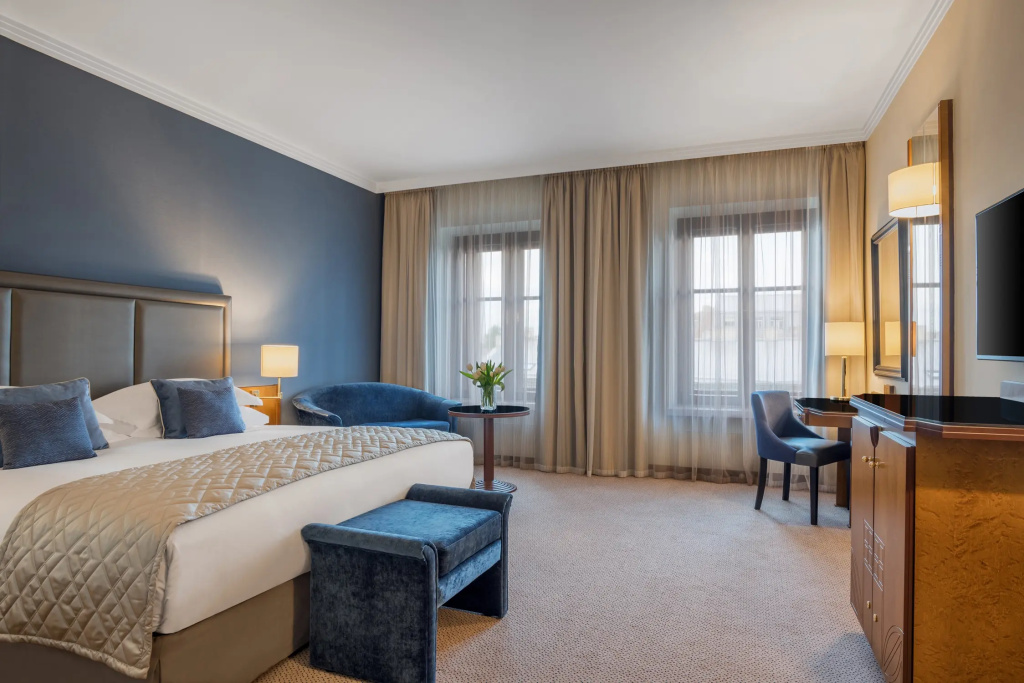 Corinthia Hotel Room Type - Grand Deluxe Double room full double bed