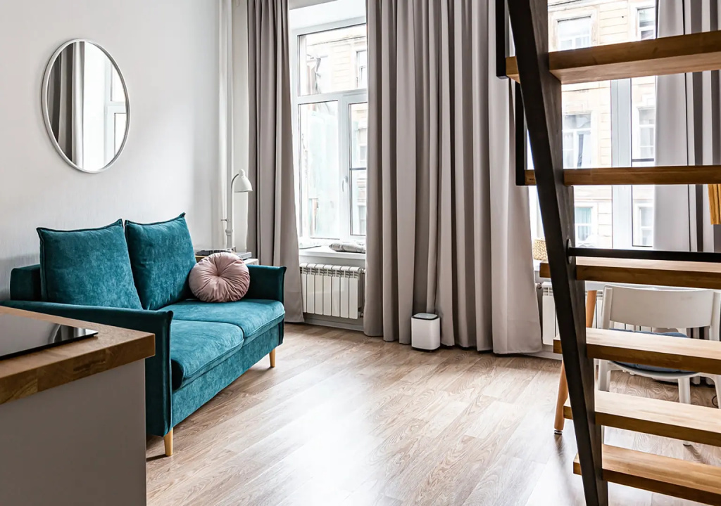 Апартаменты LetYourFlat "Aquamarine" студия — фото