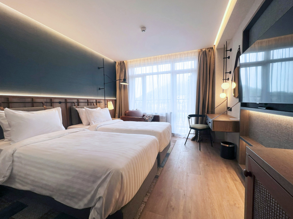 Hotel Baykal Room Type - Deluxe Double room twin beds