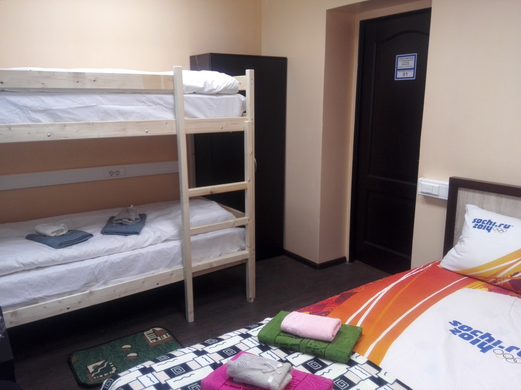 Четырёхместный семейный номер в Красная Москва