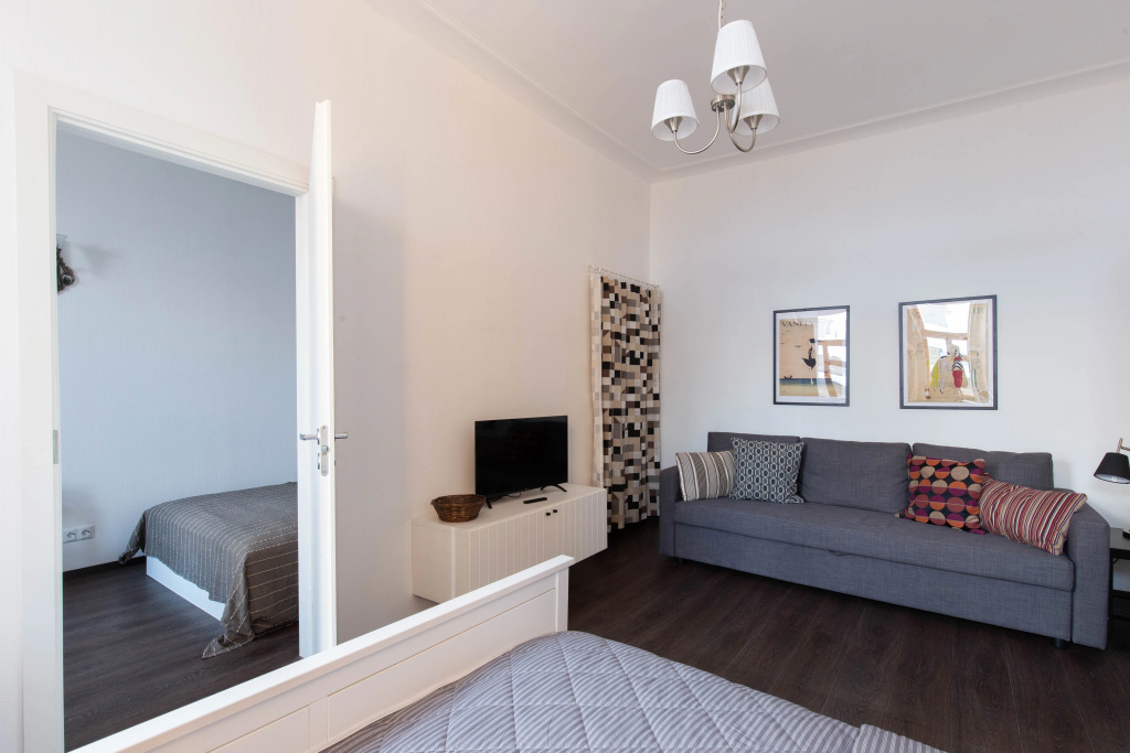 Отель Квартира Апартаменты Город Рек у Эрмитажа (2 room) NEW в Санкт-Петербурге