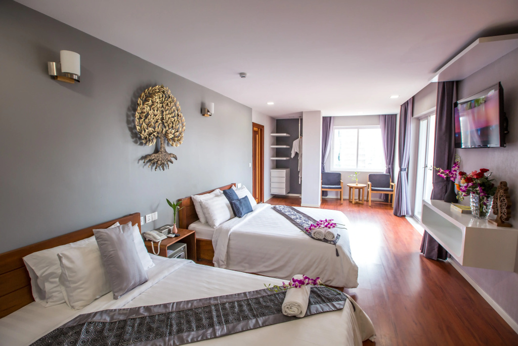 Family Suite with balcony and with view