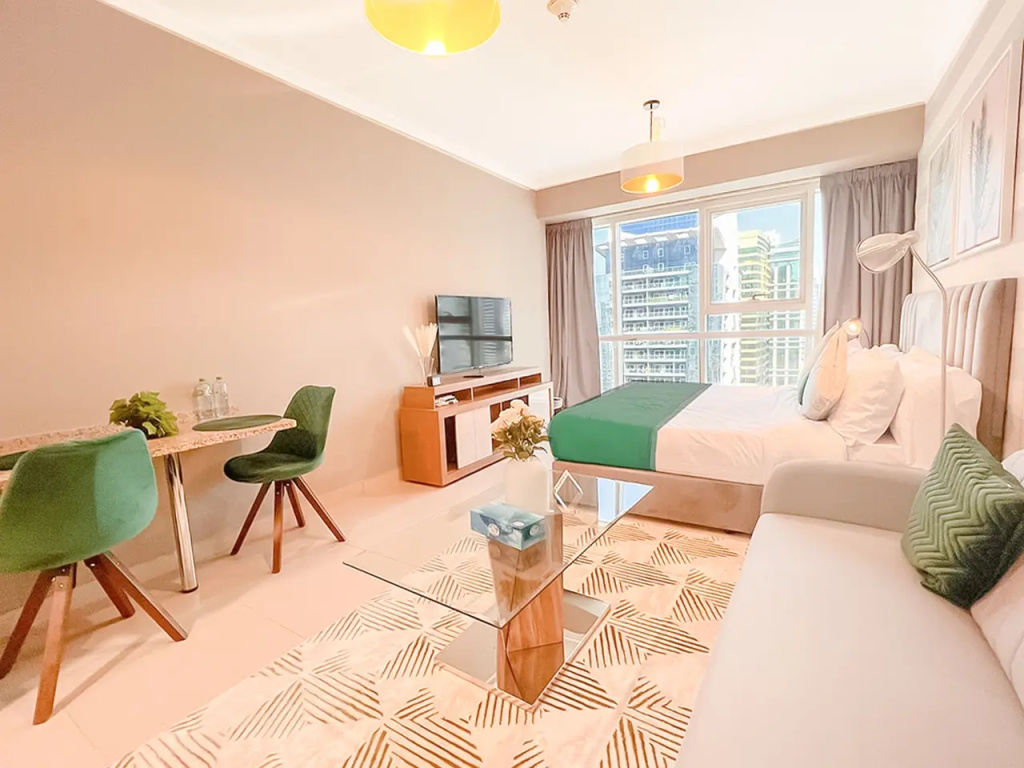 Апартаменты Cosmos Living Stylish Studio Near Dubai Marina — фото
