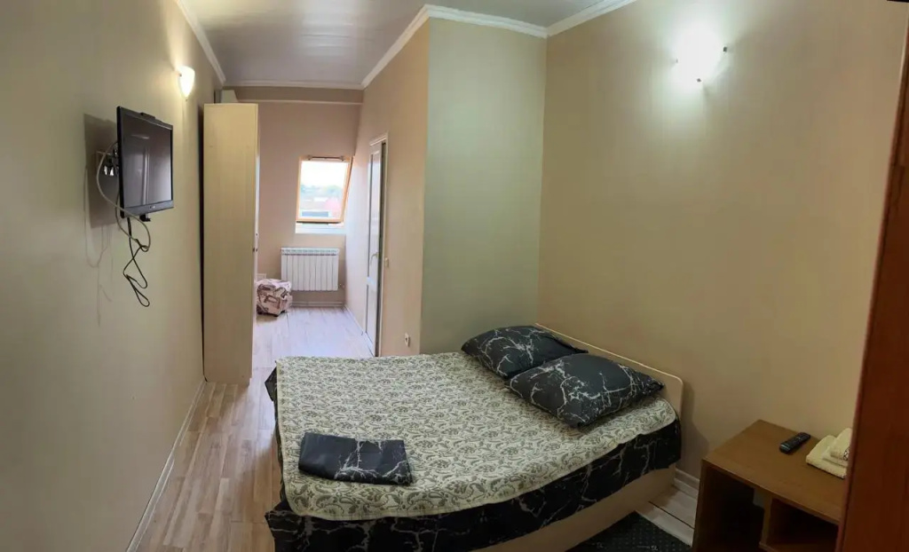 Standard Double room with city view (full double bed)