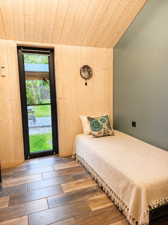 Четырёхместный Барнхаус Сканди с видом на сад в Иван-дача