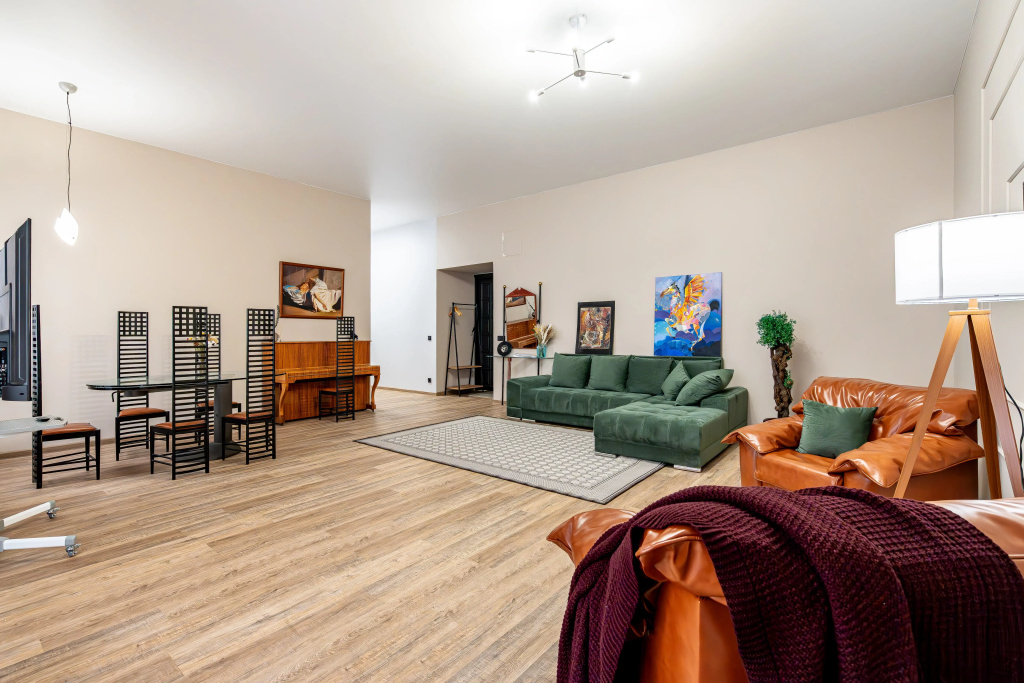 Апартаменты Sergeew Apartments двухкомнатный Люкс с видом на набережную Фонтанки — фото
