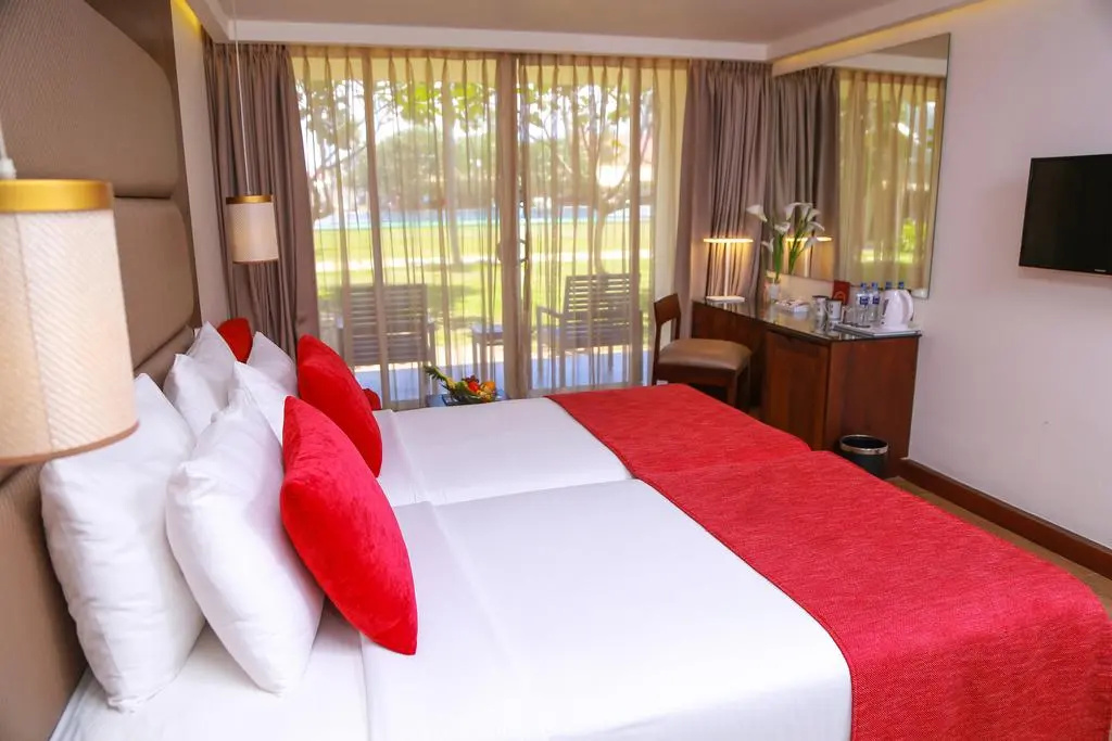 Premium Double room with garden view (twin beds)