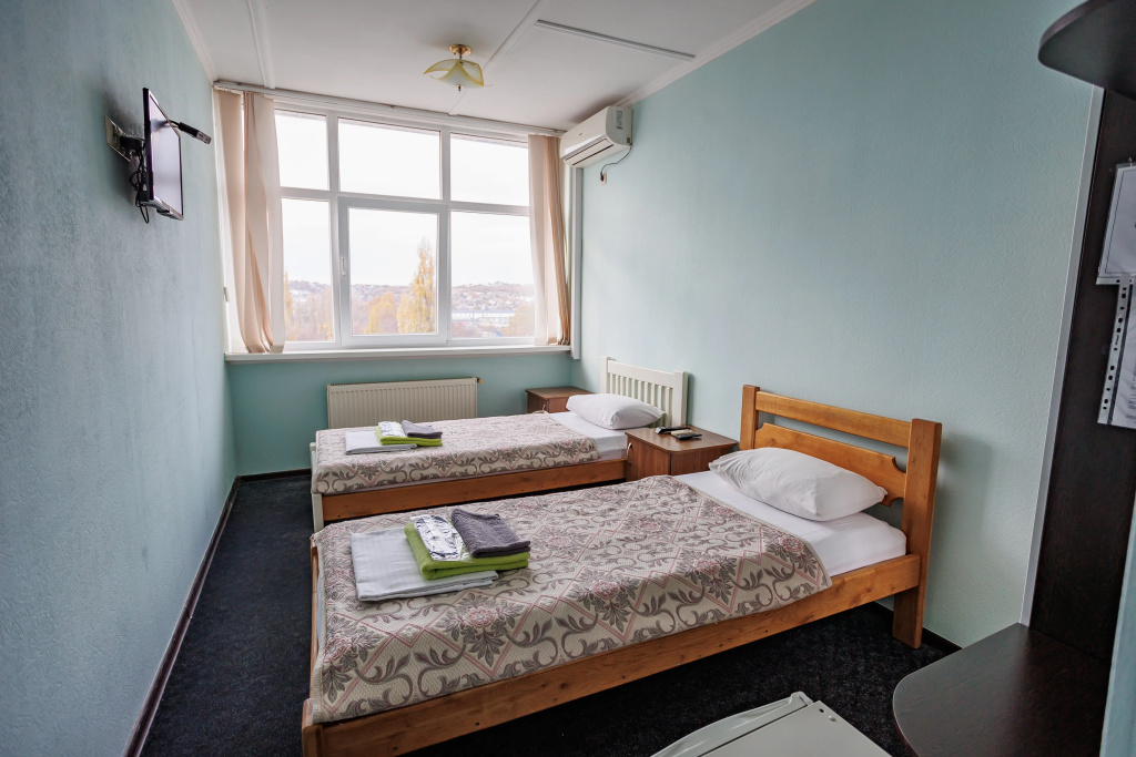 Economy Double room with city view (twin beds)