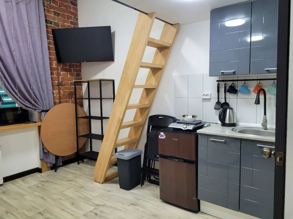 Квартира Лофт 6 Синяя — фото