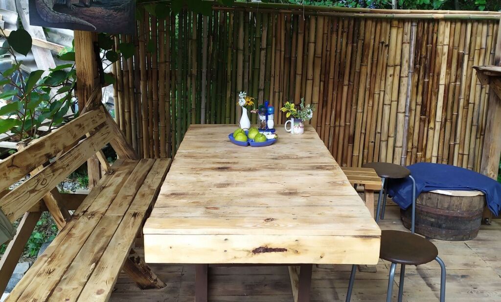 Студия с красивым видом из окна в Avatar