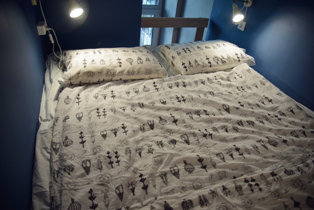 Двухместный номер Economy двухъярусная кровать в Geek Hostel