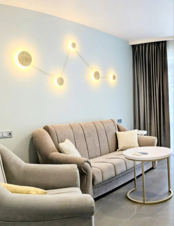 2 Bedrooms Superior Quadruple Family room with balcony and with view