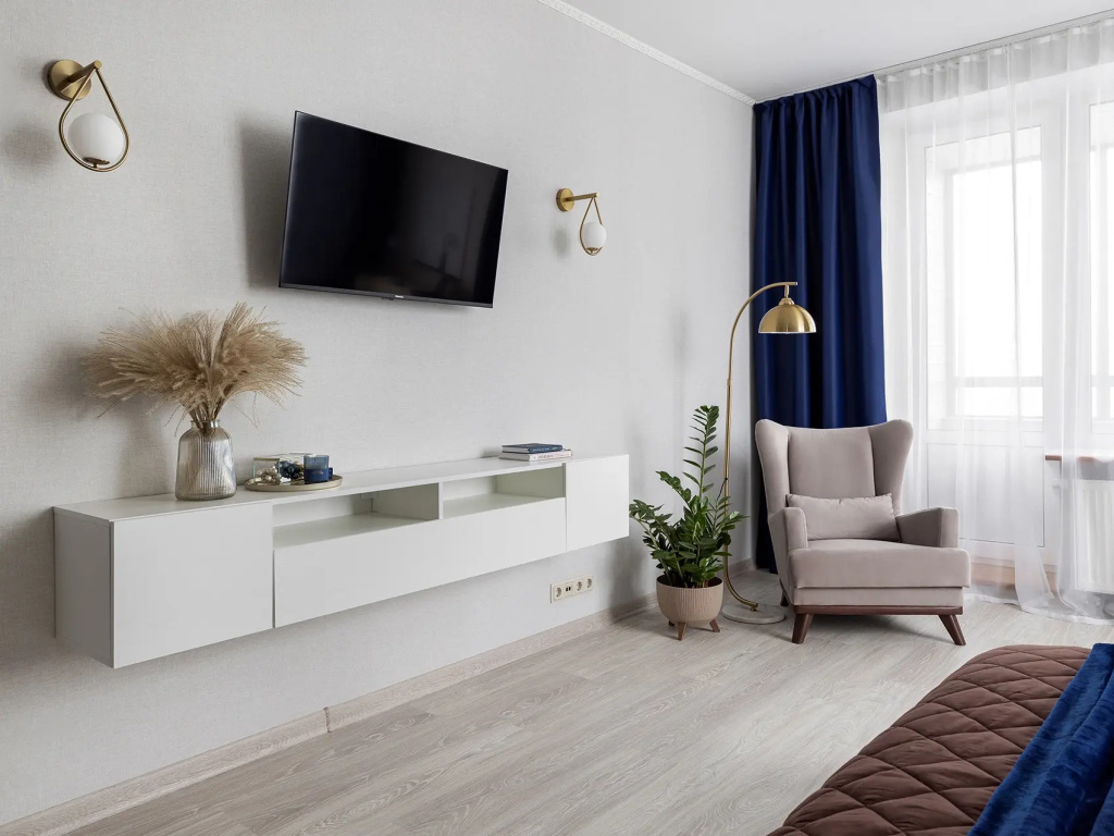Квартира Myhome Yourhome на Кораблестроителей 32 к.3 — фото