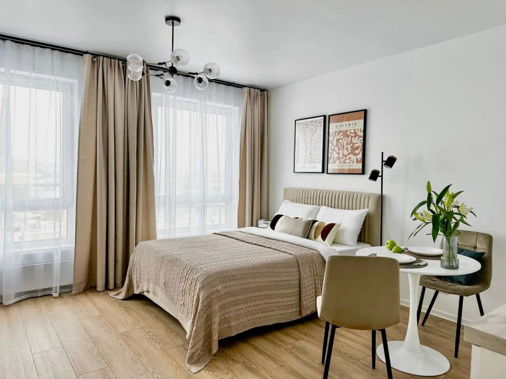 Апартаменты Lalapart  White Space светлая студия — фото 1