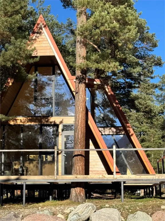 A-фрейм 2-этажный (А4) в Таулу