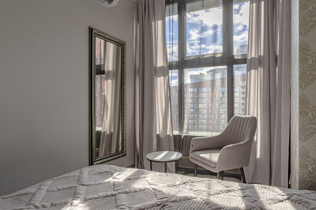 Апартаменты Lalapart Classic четырехместная 48 м в ЖК Лайнер — фото