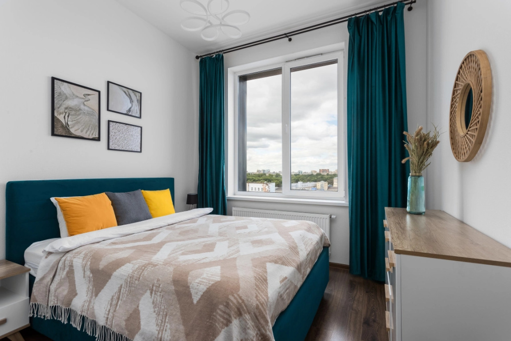 Квартира Комфорт с Балконом и Видом на Город Moderna Flat Status — фото 1