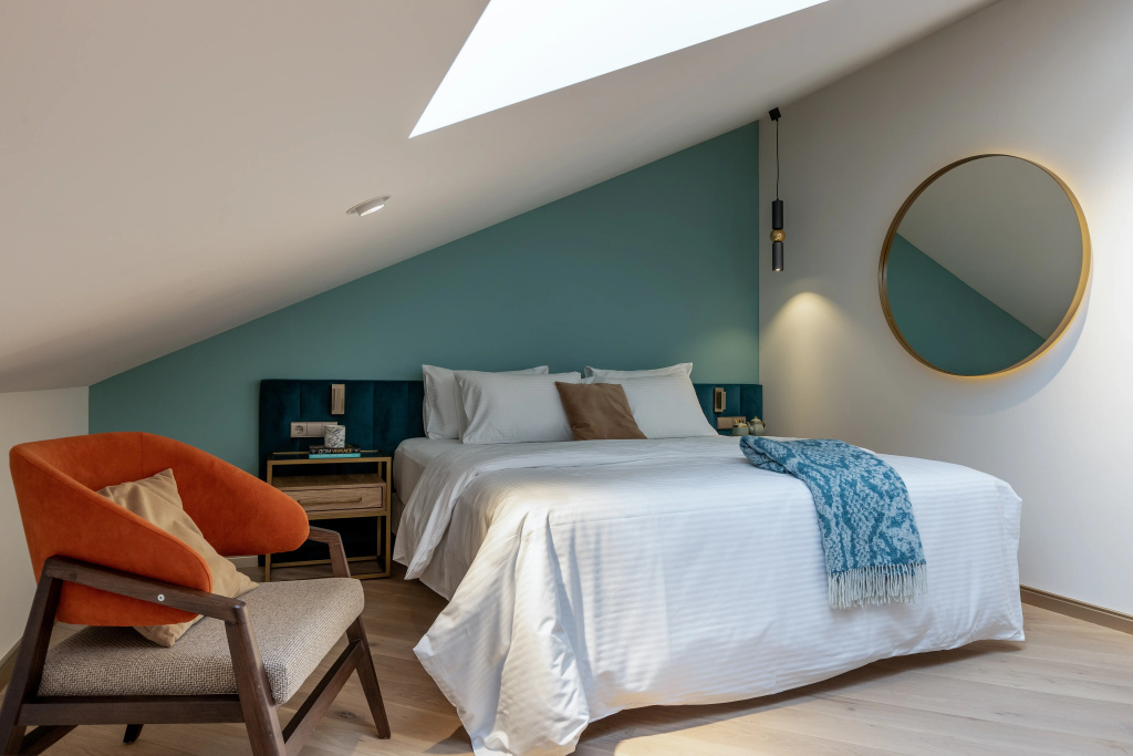 AZIMUT City Hotel Tula Room Type - Standard Double Attic room full double bed