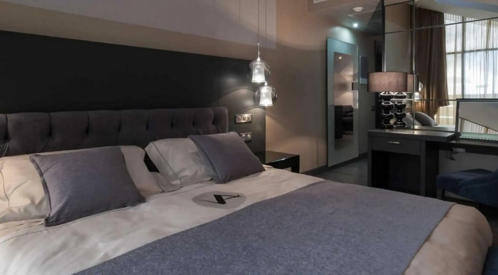 Villa Ariana Hotel Room Type - Double Suite with balcony full double bed