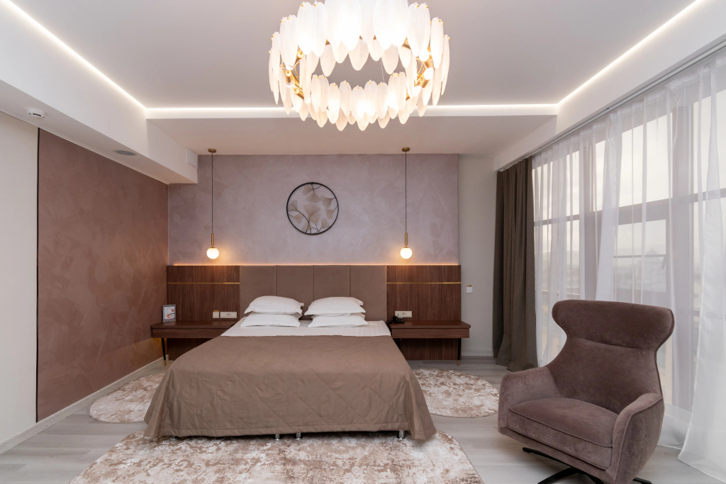 Hotel Monblan Room Type - Presidential Double Suite full double bed