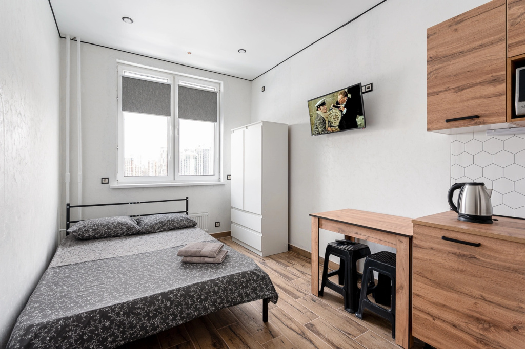 Апартаменты Студия Bestflat24 у м. Ботанический сад — фото