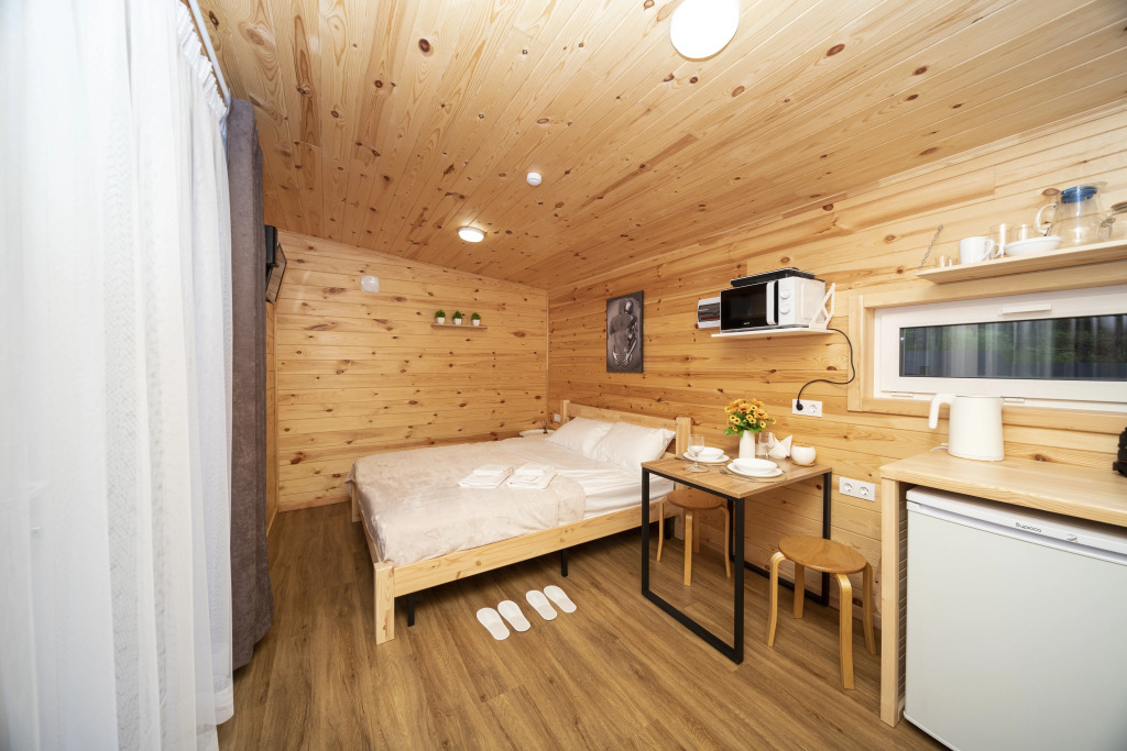 Частный дом База Отдыха Манский Фрейм - фото 3