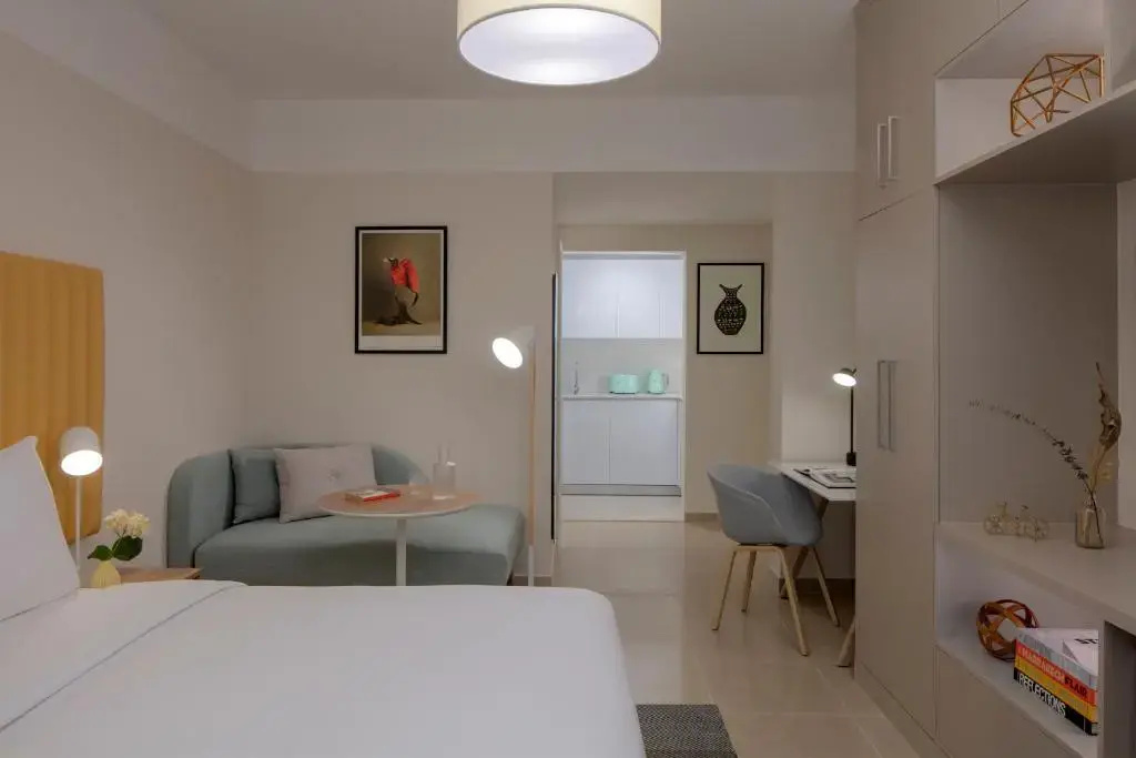 Двухместная студия-люкс (двуспальная кровать) в Staybridge Suites Dubai Financial Centre