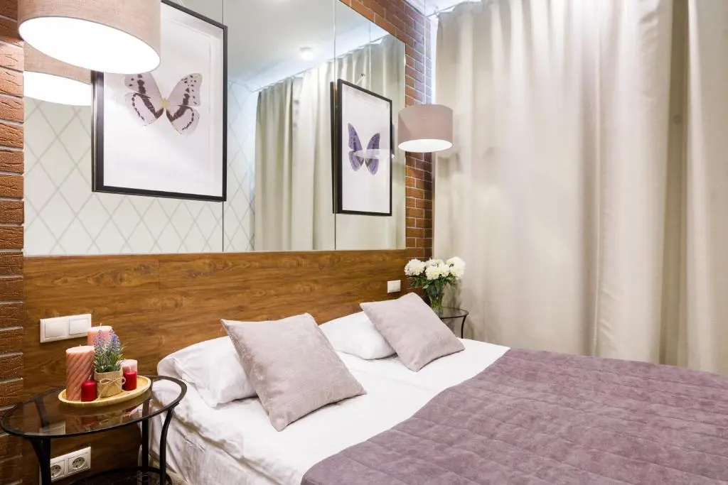 Arbat House Hotel Room Type - Double room Basement full double bed