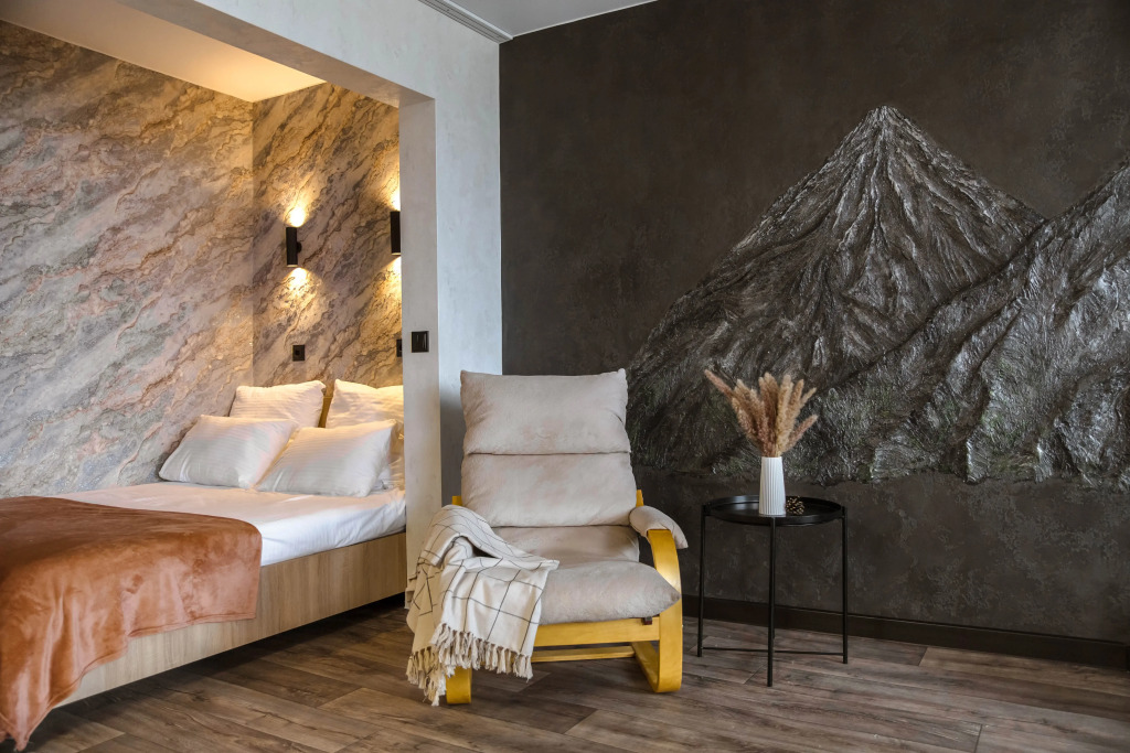 Апартаменты SAS 1-к Вулканическая Панорама с Видом на Вулканы и город - фото 31