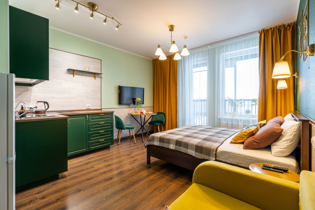 Апартаменты Green studio Emerald — 2