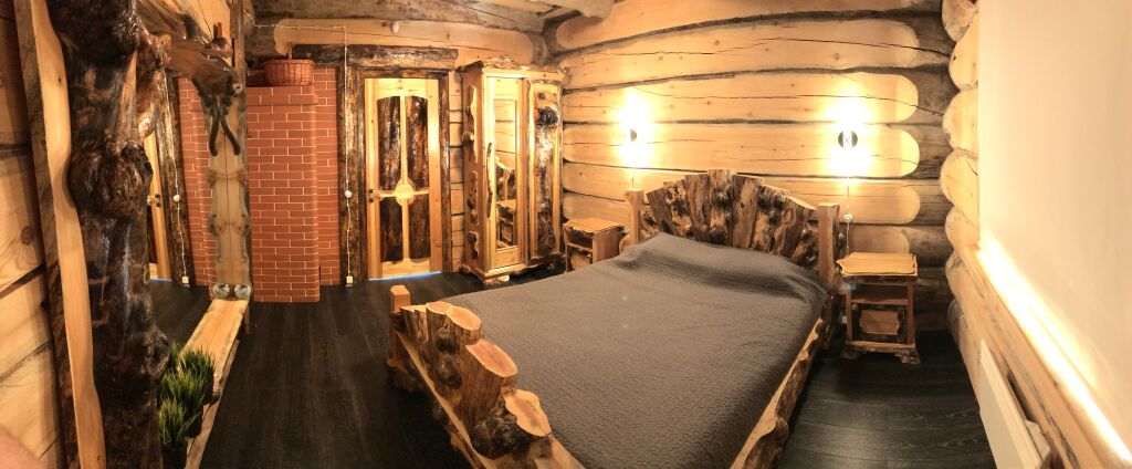 Коттедж с красивым видом из окна в Лесные ягоды