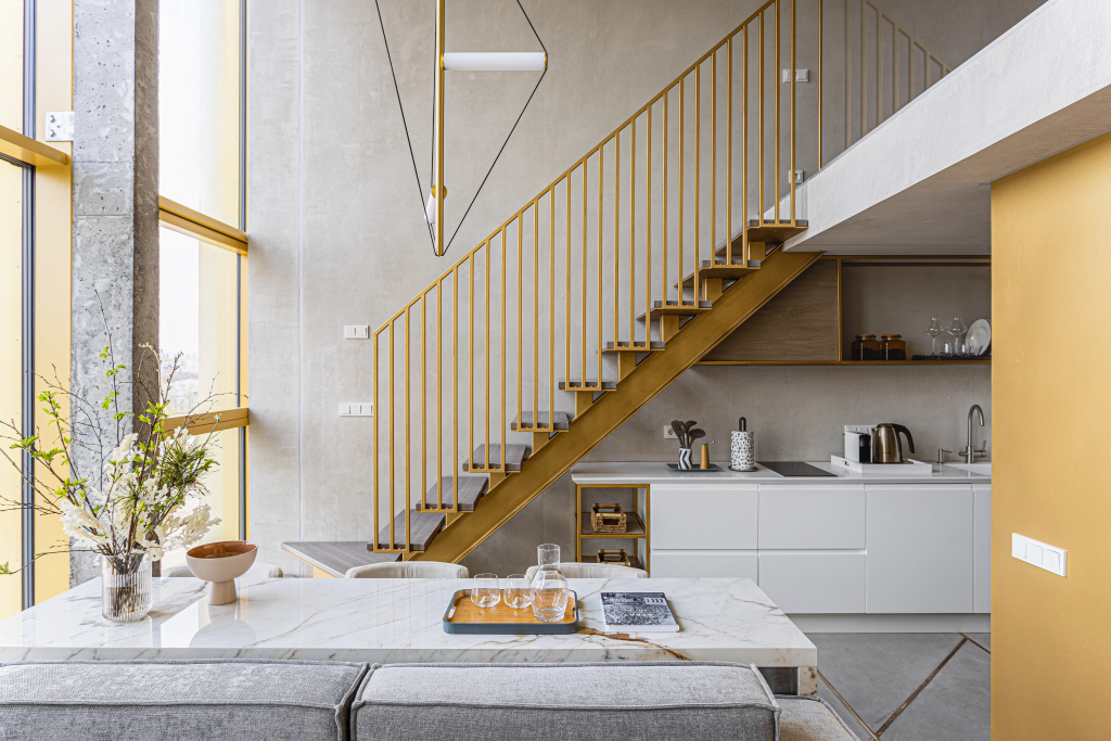 Апартаменты Studio36 Suites Павелецкая Gold Penthouse — фото
