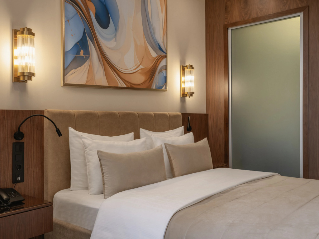 Двухместный номер Premium двуспальная кровать в Казахстан