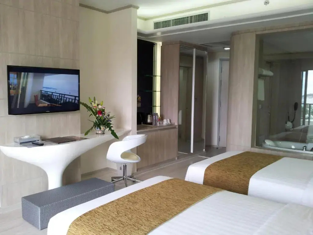 Pattaya Discovery Beach Hotel - Chambres
