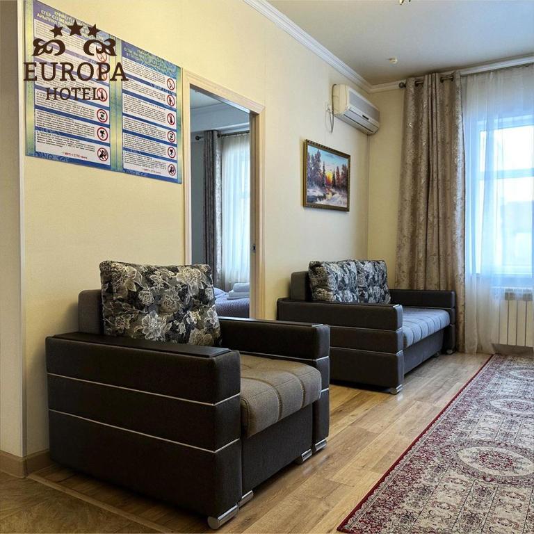Двухместный полулюкс двуспальная кровать в Europa Hotel