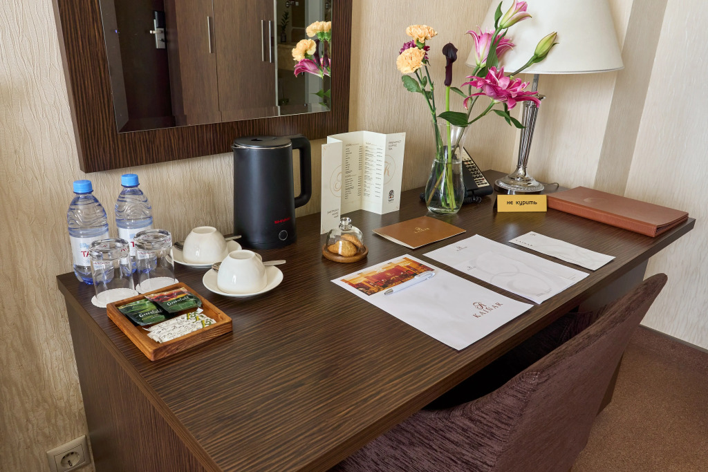 Двухместный номер Superior с балконом и с красивым видом из окна двуспальная кровать в Kainar