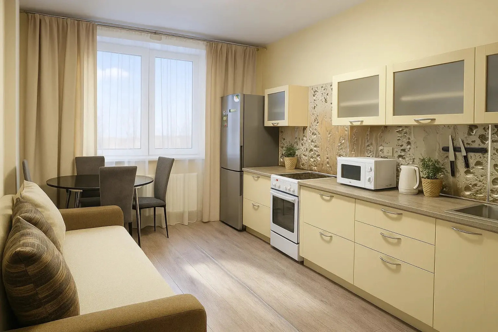 Квартира Роскошная возле Аквапарка и Центра Казани от сети RusHouse — фото