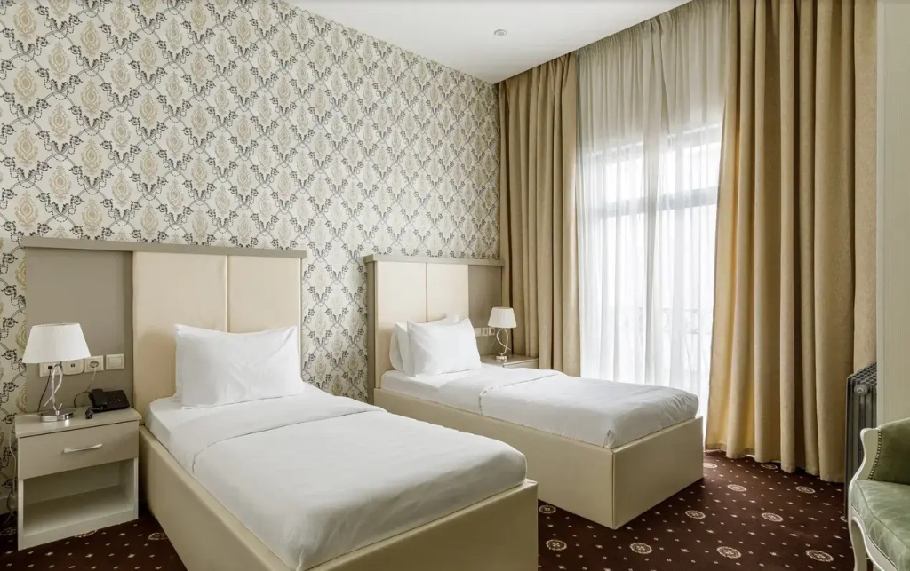 Brosko Moscow Hotel Room Type - Standard Double room twin beds