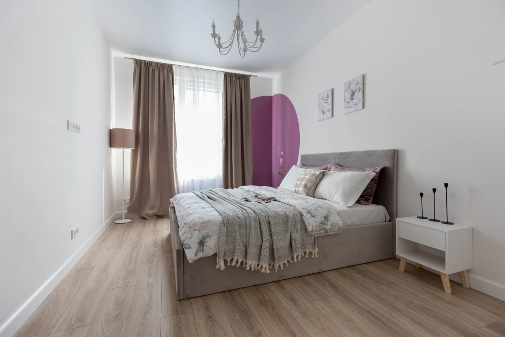 2 Bedrooms Double Apartment with city view (full double bed)