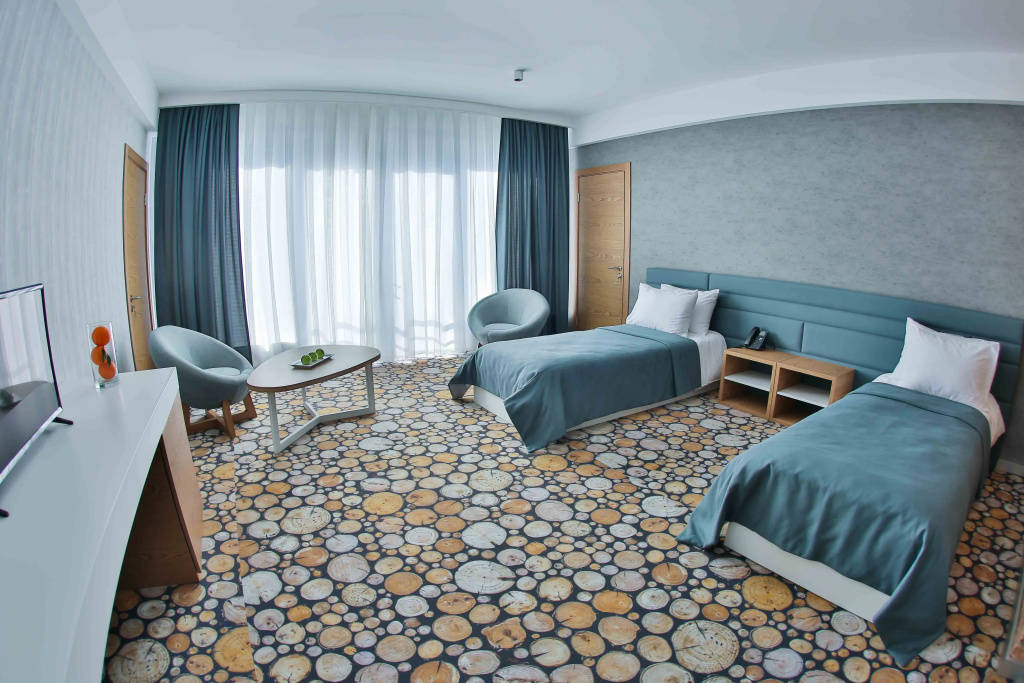 Standard Double room with balcony and with mountain view (twin beds)