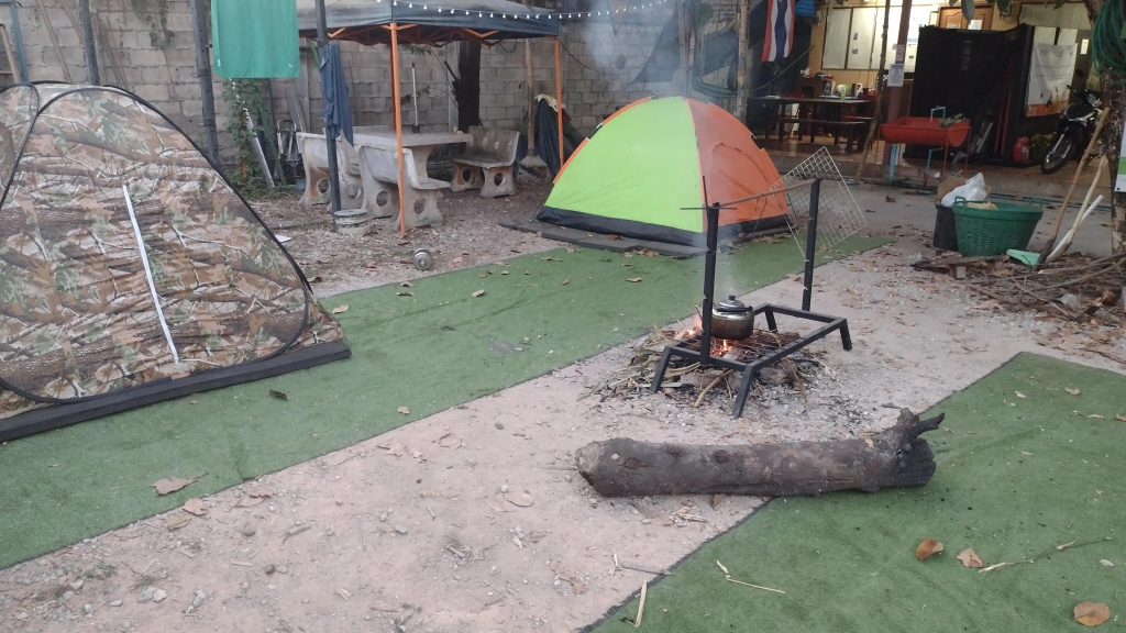 Tent with view